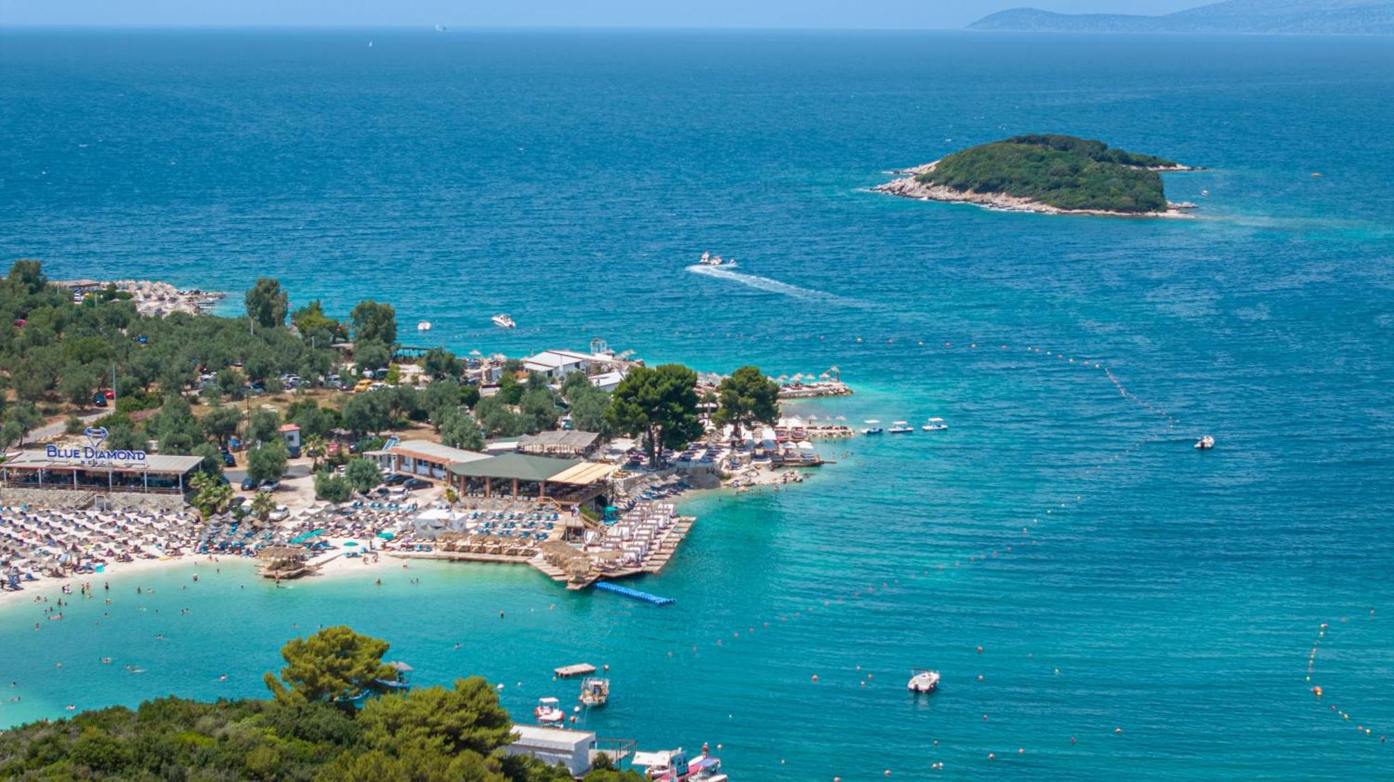 Norge Hotel Ksamil Esterno foto